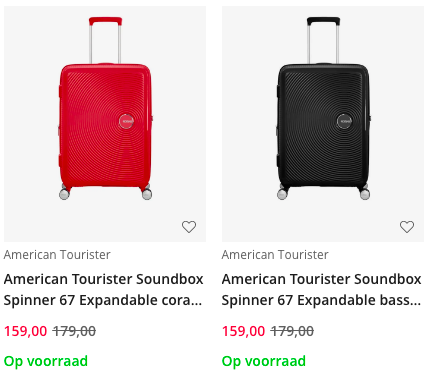 American Tourister koffers Action