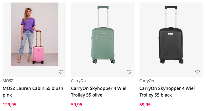 Handbagage koffer kopen